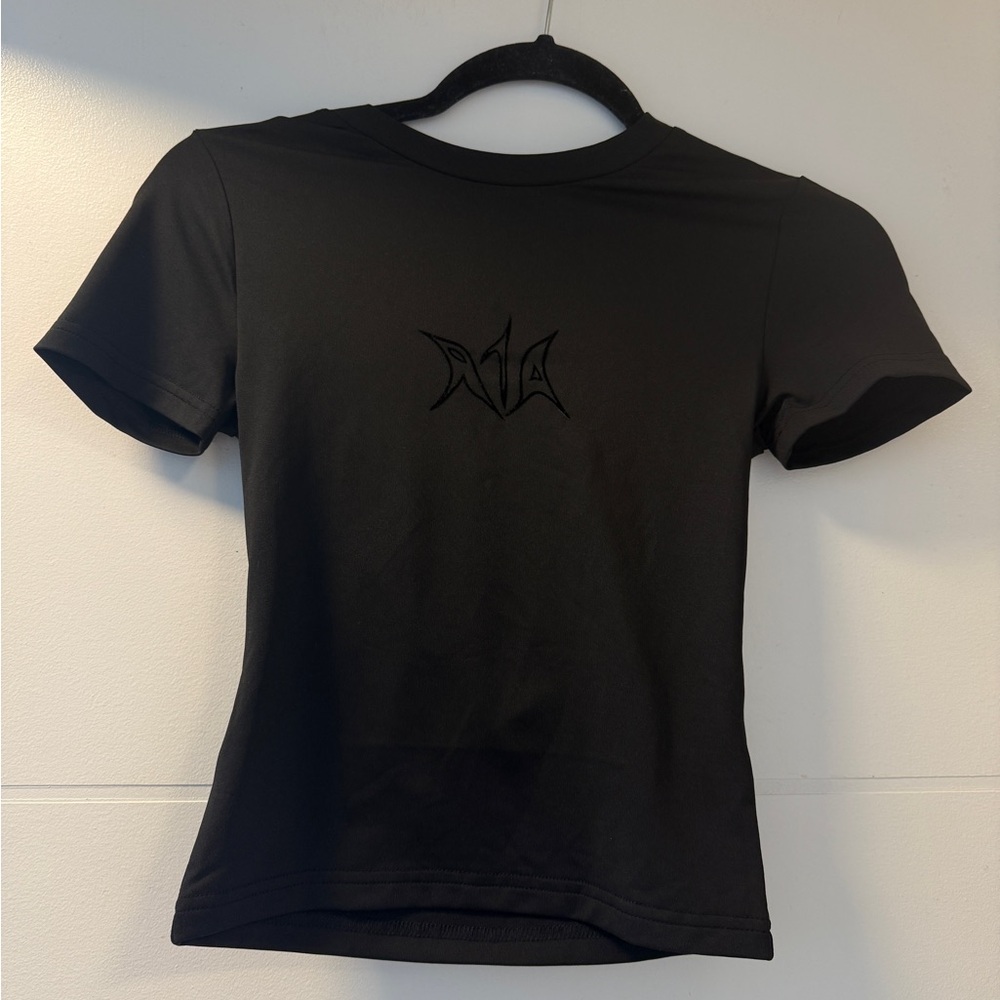 NWOT RtA - Black Logo Tee | XS